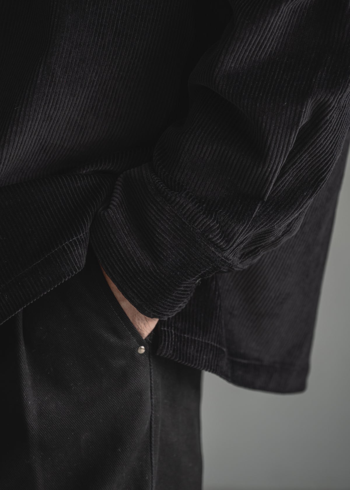 CORDUROY BAND SHIRT