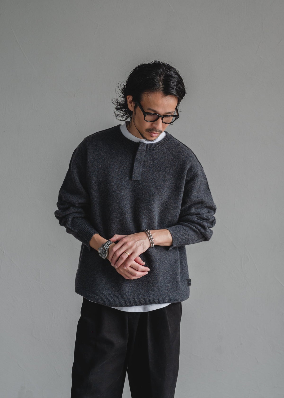 2WAY NECK KNIT