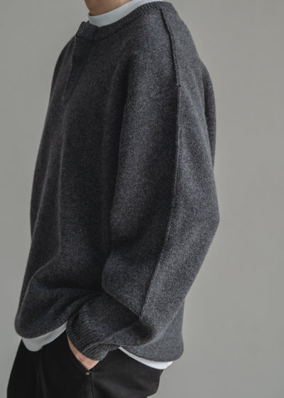 2WAY NECK KNIT