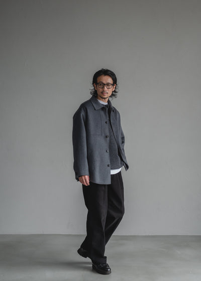 【Na.e x DAEL】WOOL CASHMERE SHIRT JACKET