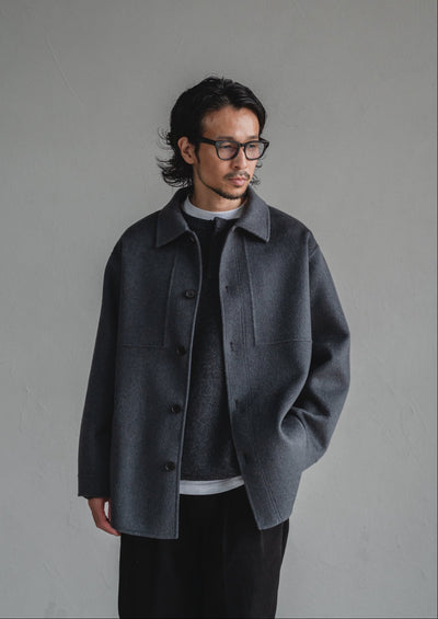 【Na.e x DAEL】WOOL CASHMERE SHIRT JACKET