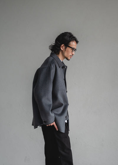 【Na.e x DAEL】WOOL CASHMERE SHIRT JACKET