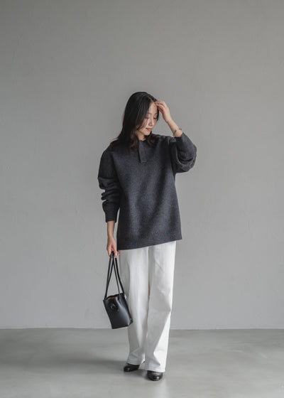 2WAY NECK KNIT