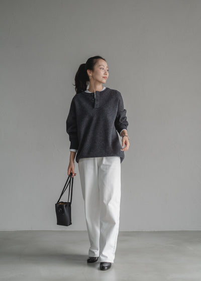 2WAY NECK KNIT