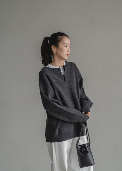 2WAY NECK KNIT