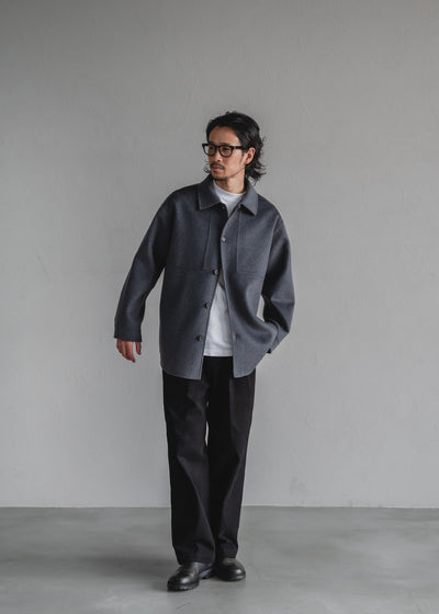 【Na.e x DAEL】WOOL CASHMERE SHIRT JACKET