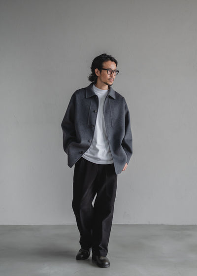 【Na.e x DAEL】WOOL CASHMERE SHIRT JACKET