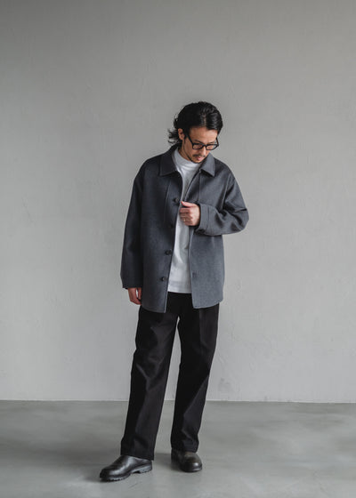 【Na.e x DAEL】WOOL CASHMERE SHIRT JACKET