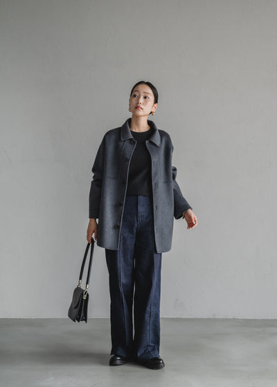 【Na.e x DAEL】WOOL CASHMERE SHIRT JACKET