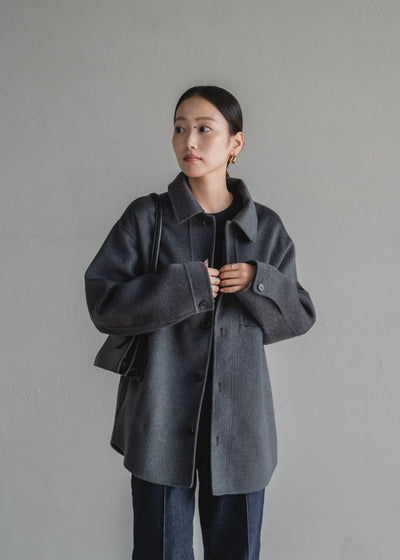 【Na.e x DAEL】WOOL CASHMERE SHIRT JACKET