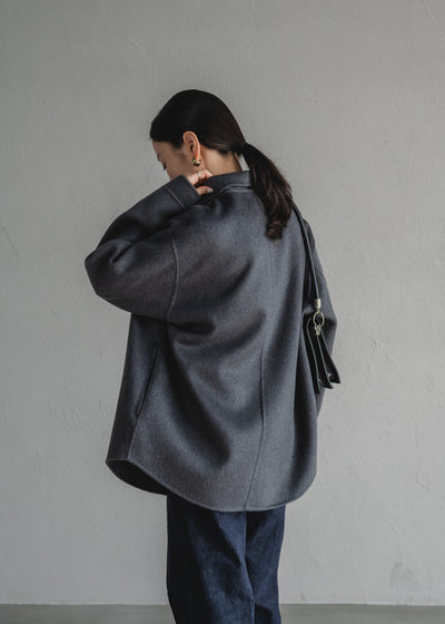 【Na.e x DAEL】WOOL CASHMERE SHIRT JACKET