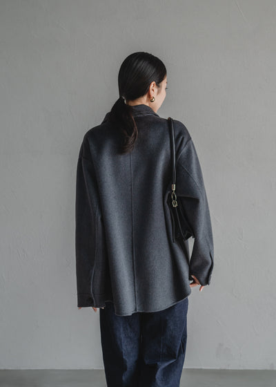 【Na.e x DAEL】WOOL CASHMERE SHIRT JACKET