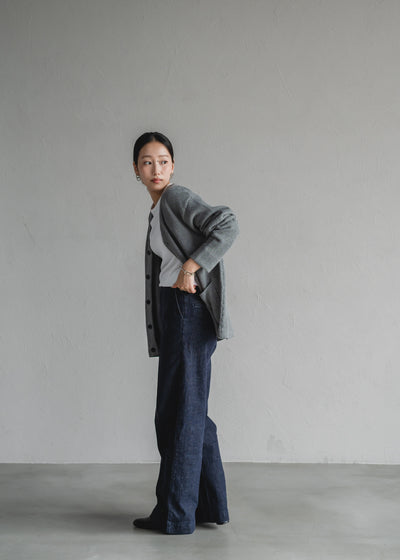 TEXTURED KNIT CARDIGAN