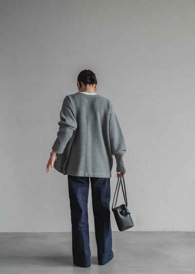 TEXTURED KNIT CARDIGAN