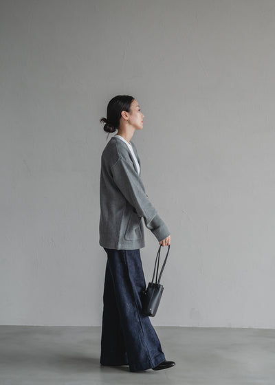 TEXTURED KNIT CARDIGAN