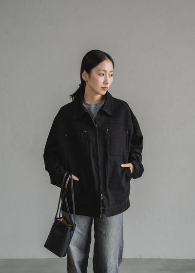 STUD CHINO JACKET