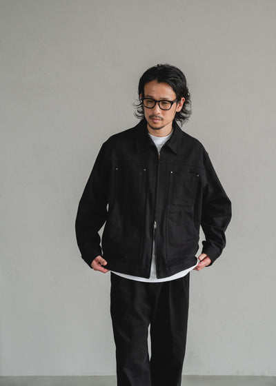 STUD CHINO JACKET