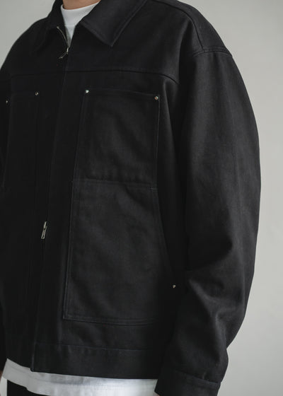 STUD CHINO JACKET